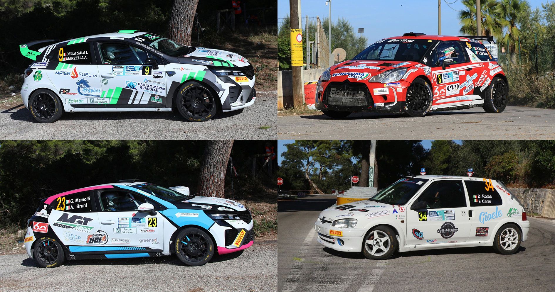 HP Sport protagonista al ‘Porta del Gargano: ottimi risultati per i quattro equipaggi in gara